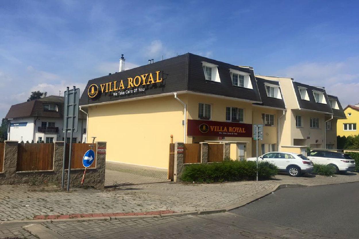 Villa Royal Praga Esterno foto